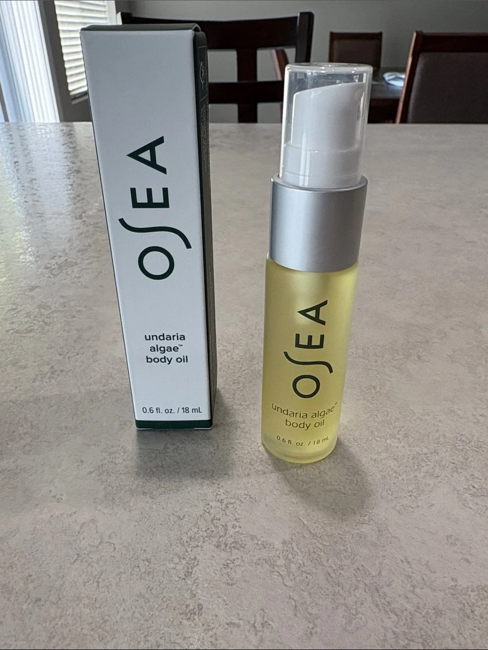 Sea Undaria Algae Body Oil - Yellow and Silver Nourishing Moisturizer